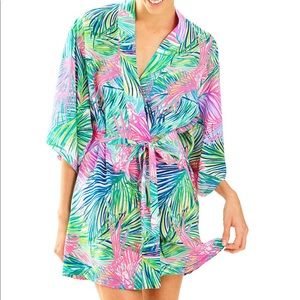 Lilly Pulitzer Silk Robe